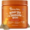 Zesty Paws Dog Allergy Chews - Dog Allergy Relief, Lamb, 90 Ct - Image 1