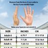RIGWARL Football Gloves Adult Men, Youth Kids Football Gloves with Super Sticky Grip, Receiver Glove Best Gift for Adult Youth Kids Boys 8-12 - Image 2