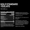 Optimum Nutrition Gold Standard 100% Isolate 3 LB TUB 2019 44 Servings New HYDROLYZED and Ultra Filtered Premium Isolate Protein (Vanilla) - Image 2