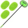 62'' Car Wash Brush with Long Handle, Microfiber Car Wash Kit Scratch-Free Car Washing Brush Supplies for Cars RV SUV Truck Boat - Image 1