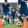 PXZBLG 12/24/50pcs Soccer Cones, 7" Plastic Traffic Cones - Image 2