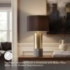 Signature Design by Ashley Jacek Contemporary Table Lamp Set of 2 - Image 2