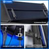 Tyger Auto T3X Soft Tri-Fold in Fabric Truck Bed Tonneau Cover Compatible with 2024-2026 Toyota Tacoma (Only Fits Models with Factory Deck Rail System) | 5' (60") Bed | TG-BC3T1204X - Image 3