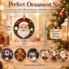 12PCS Christmas Ornaments DIY Pearl Diamond Art Kits for Adults - Image 2