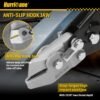 HURRICANE Sheet Metal V Notcher, Manual Hand Notcher Tool for HVAC Ductwork, Roofing & Gutters, Cuts 30° V-Notch in 24-Gauge Steel, with Safety Lock - Image 2