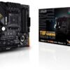 ASUS TUF Gaming B550M-PLUS AMD AM4 (3rd Gen Ryzen™) Micro ATX Gaming Motherboard (PCIe 4.0, 2.5Gb LAN, BIOS Flashback, HDMI 2.1, USB 3.2 Gen 2, Addressable Gen 2 RGB Header and Aura Sync) - Image 1