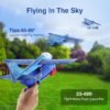Wesfuner 3 Pack Foam Airplane Launcher Toys, 2 Flight Mode Glider Plane,Kids Flying Toy,3 4 5 6 7 8 9 10 11 12 Year Old Boys Girls Gifts,Outdoor Sport Party Favor - Image 5