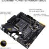 ASUS TUF Gaming B550M-PLUS AMD AM4 (3rd Gen Ryzen™) Micro ATX Gaming Motherboard (PCIe 4.0, 2.5Gb LAN, BIOS Flashback, HDMI 2.1, USB 3.2 Gen 2, Addressable Gen 2 RGB Header and Aura Sync) - Image 2